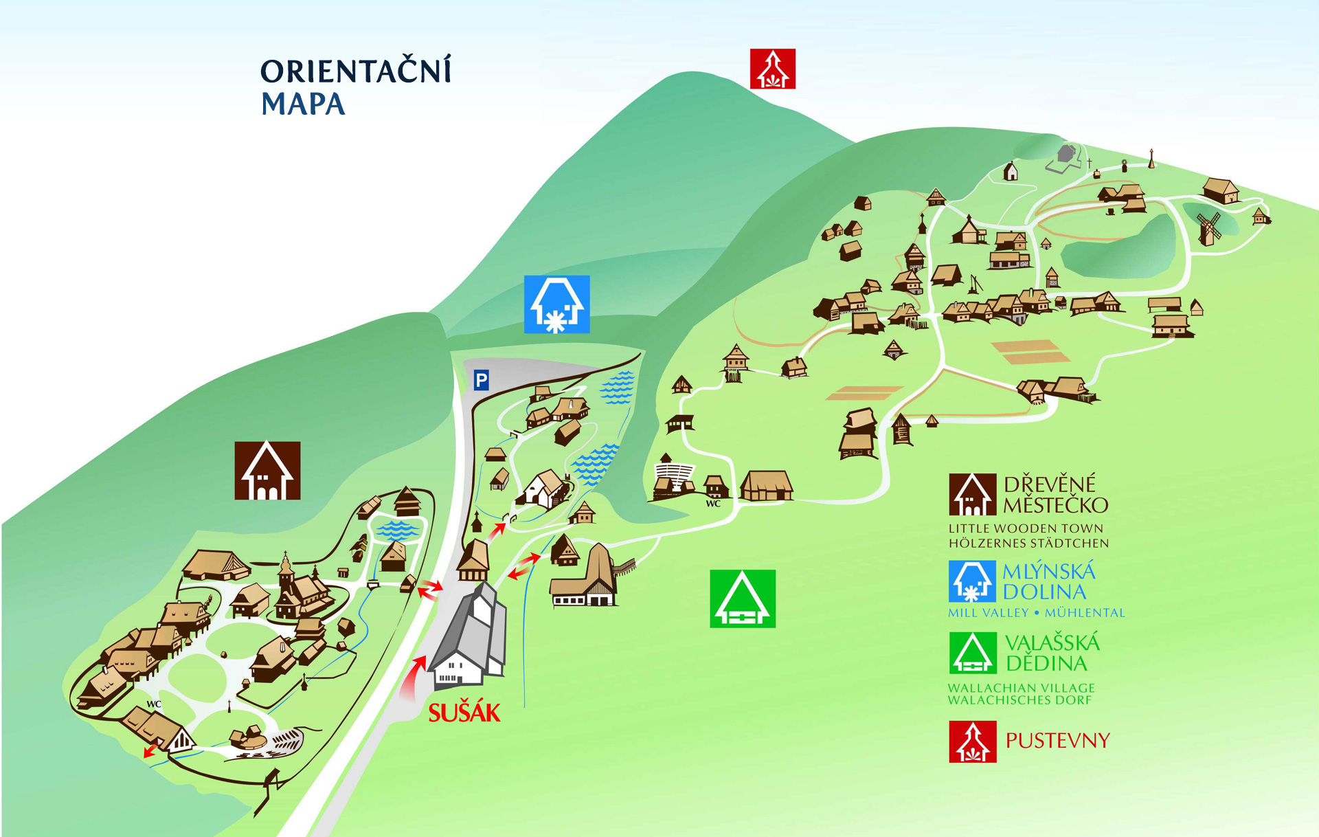 Orientační mapa